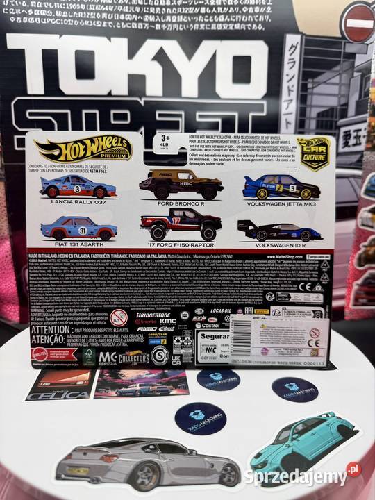 Hot Wheels Lancia Rally 037 Fiat 131 Abarth BOX Samochody i pojazdy Wrocław
