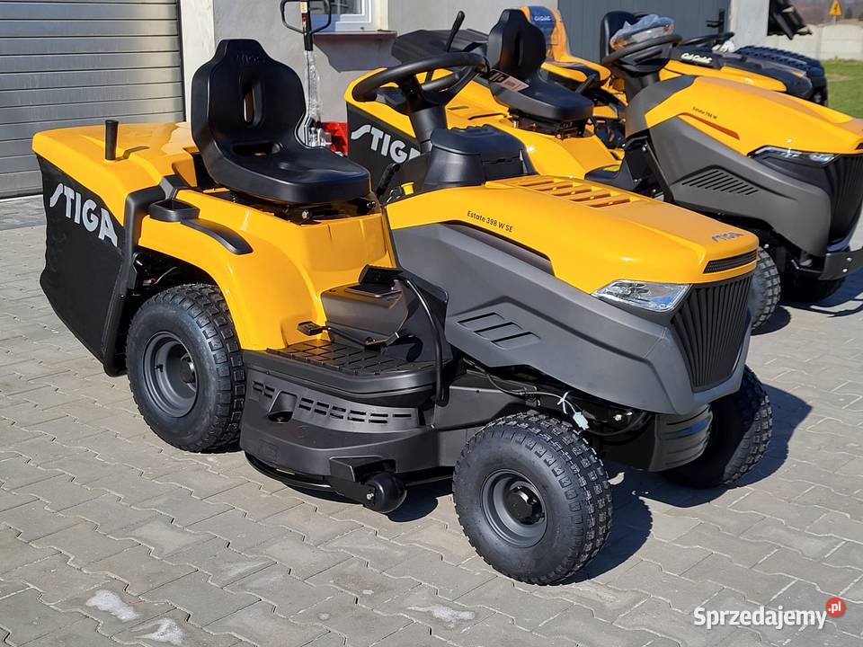STIGA Estate 398w SE 598W V2 18 2o24r Traktorek łódzkie Dymki