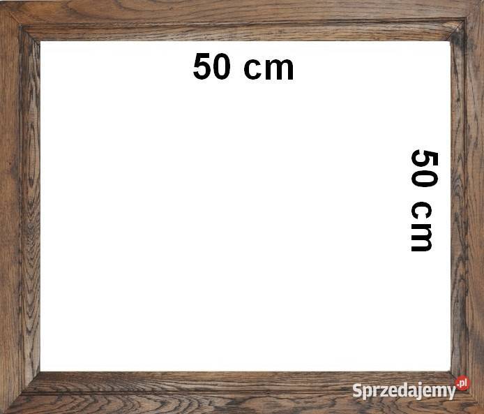 Ramka drewniana na zdjęcie obraz 50x50 Rakszawa