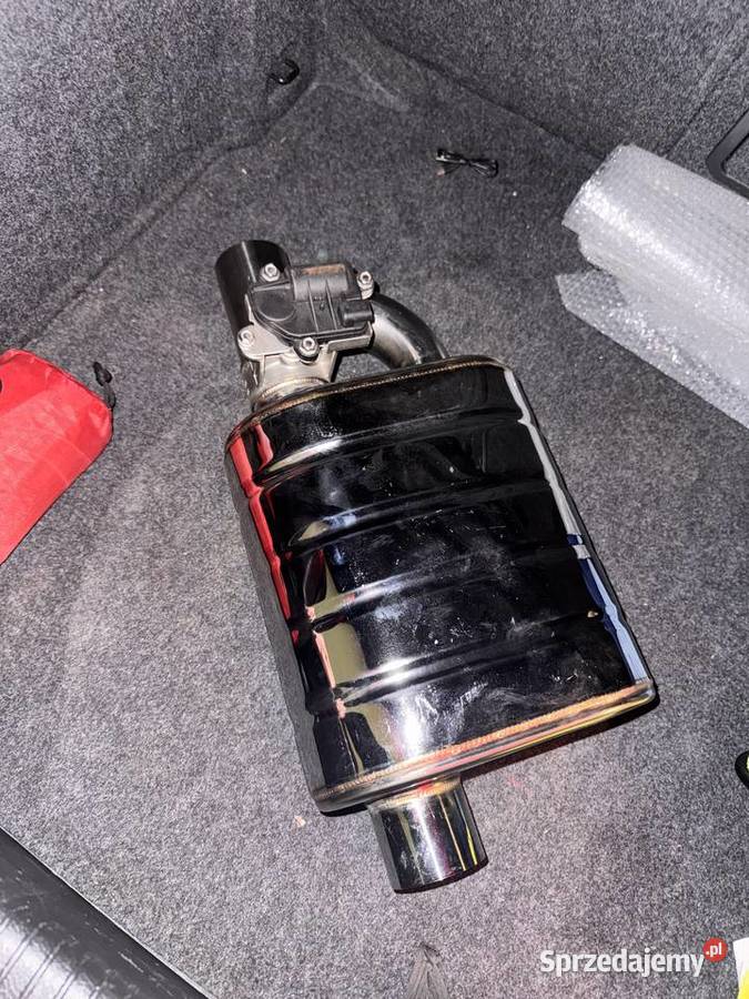 Tłumik z elektryczną przepustnicą 25 cala osobowe zachodniopomorskie