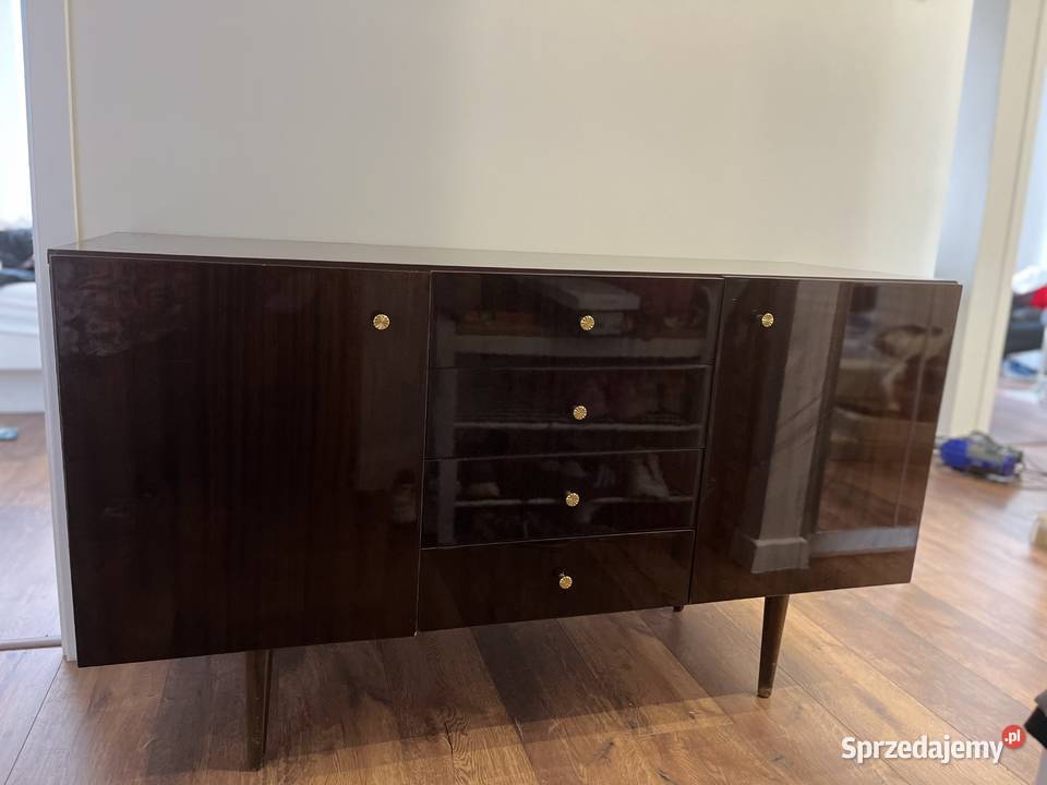 Komoda vintage PRL Zamojska Fabryka Mebli na