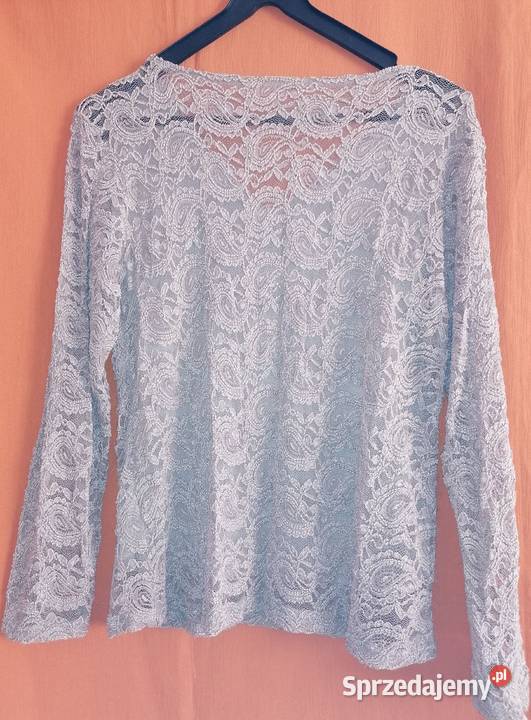Bluzka koronkowa beżowa rozmiar ML Łódź sprzedam