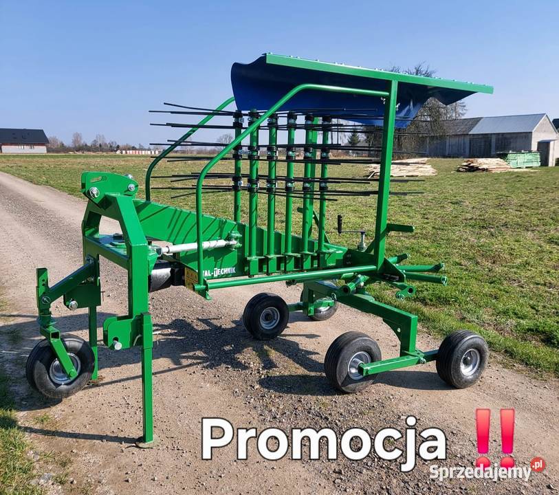 Łap okazje Zgrabiarka karuzelowa 35m tandem koło Mroczków Duży