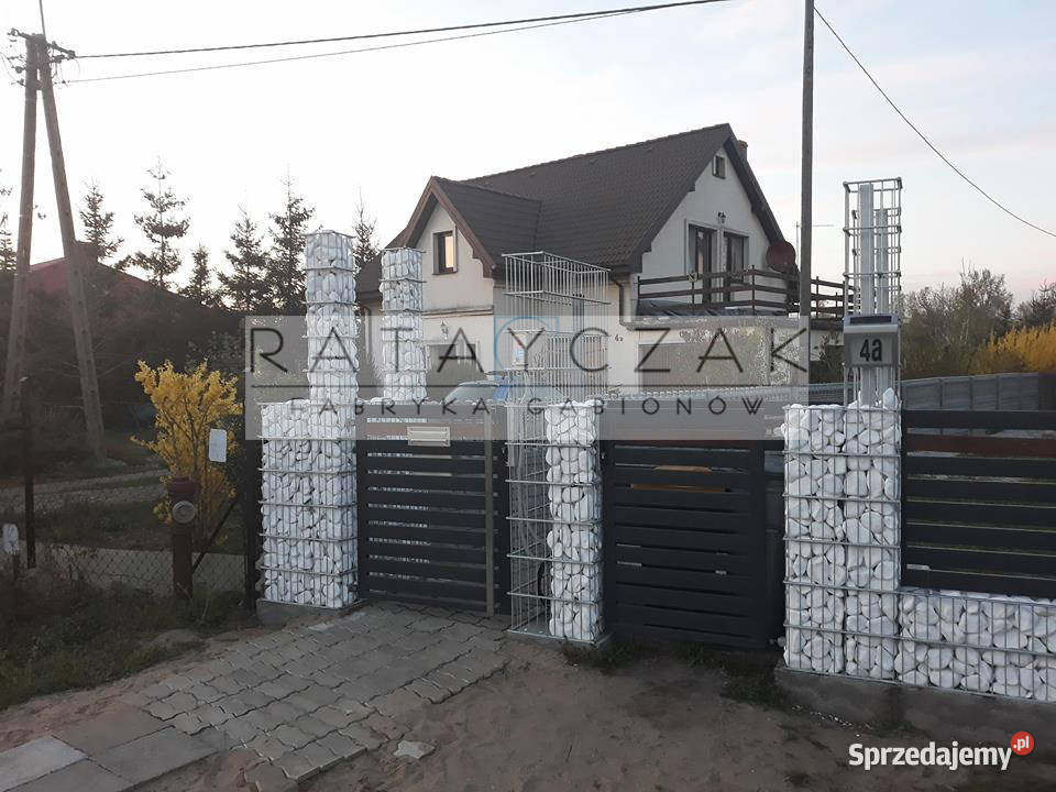 Słupek gabionowy 200x40x40 cynkowany komplet 5 ocynk Poznań