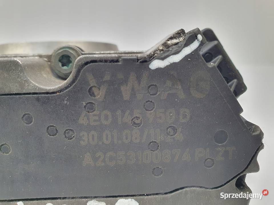 PRZEPUSTNICA Audi A4 B8 27 TDI V6 oryginał lubelskie Chełm