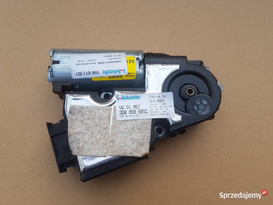 VW Phaeton silniczek silnik sterowania wyposażenie elektryczne Legnica