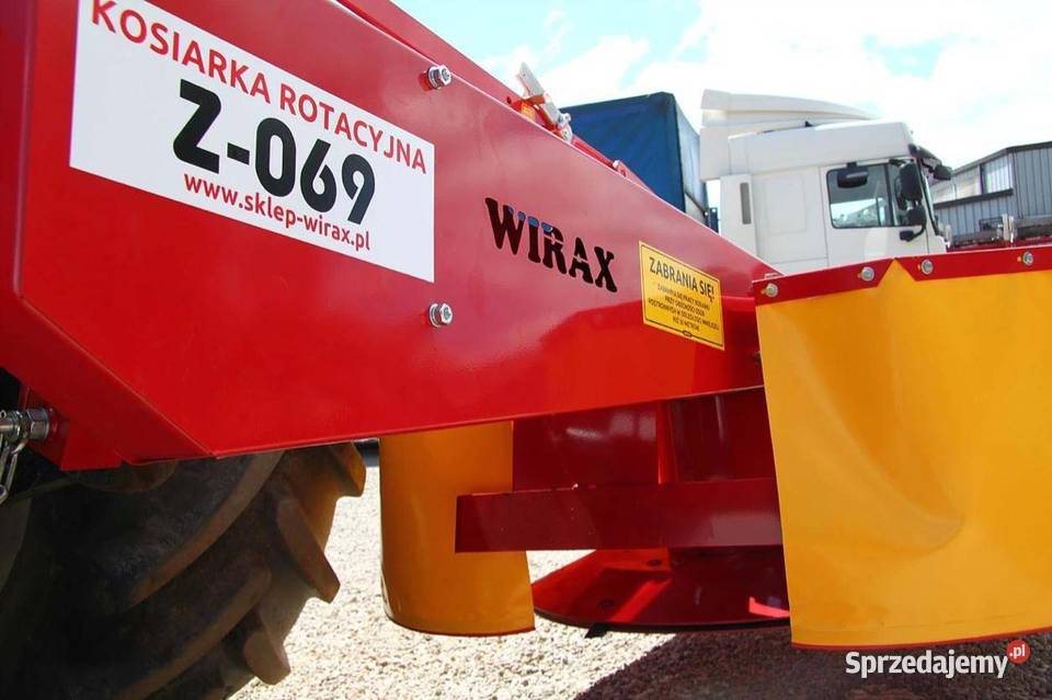 Wirax kosiarka rotacyjna 165 m osłona rurka Rzędziany
