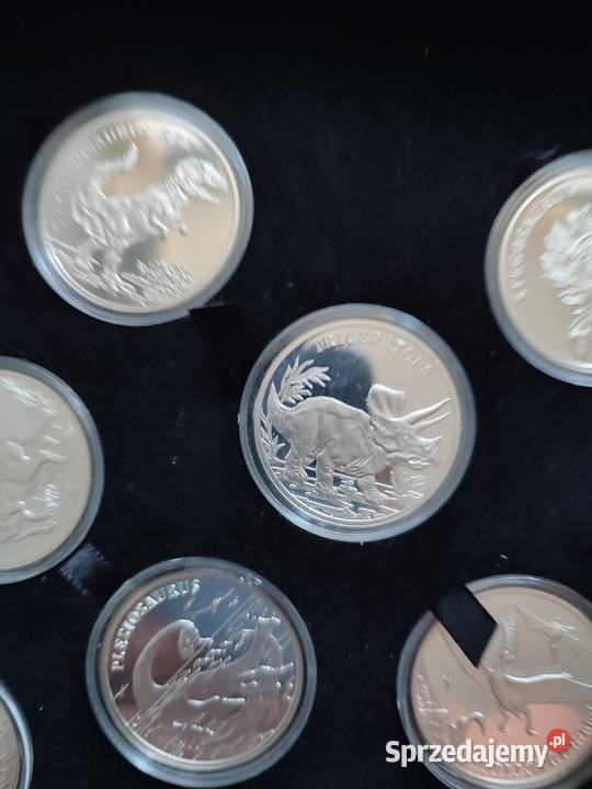 kolekcja dinozaurus Numizmatyka Bydgoszcz