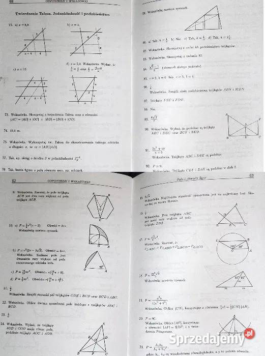 Geometria zbiór zadań kl 2 M Karpiński J Lech Rok wydania 1994 Pozostałe Chełm