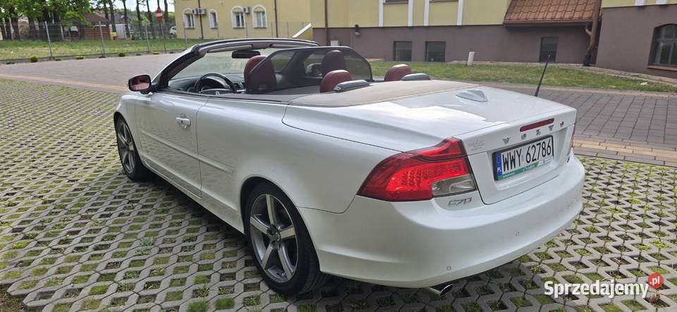 Volvo C70 2012 cabrio 25 T5 230 benzynalpg CD Ostrołęka