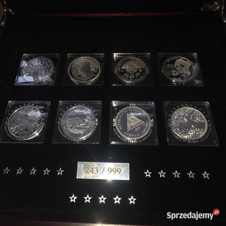 Najpiękniejsze srebrne monety świata Numizmatyka Kielce