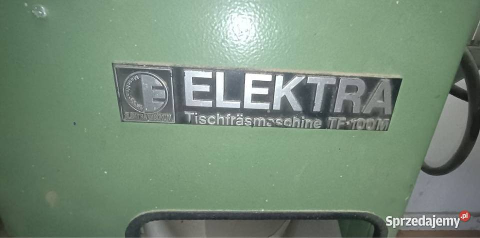 Frezarka Elektra Beckum TF100M Zdzieszowice