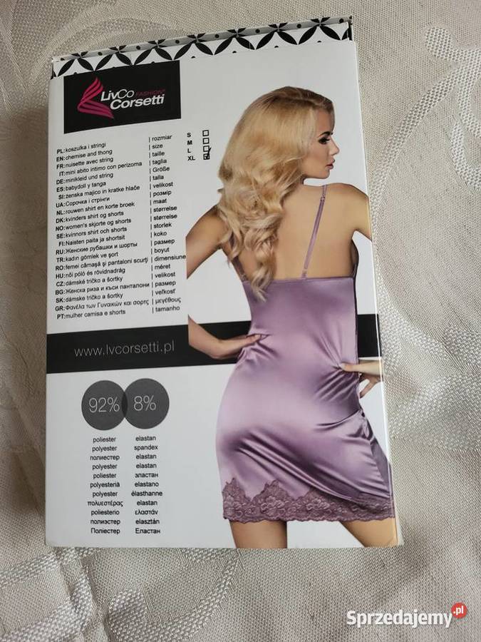 Przepiękny komplet do spania Rozmiar XL lubuskie sprzedam