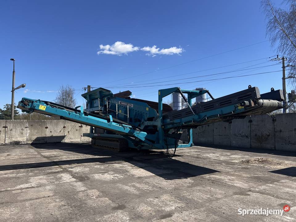 Przesiewacz Powerscreen Warrior 1800 RADIAL małopolskie Zator