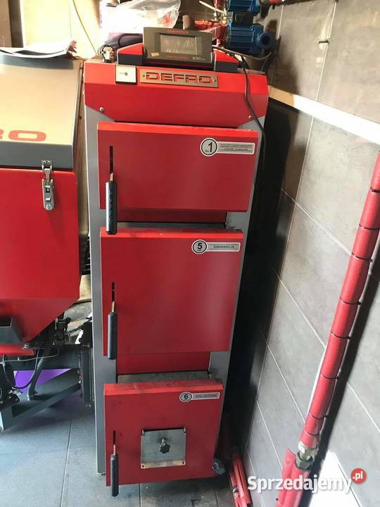 Kocioł Defro na ekogroszek stal Piece i kominki Świebodzin