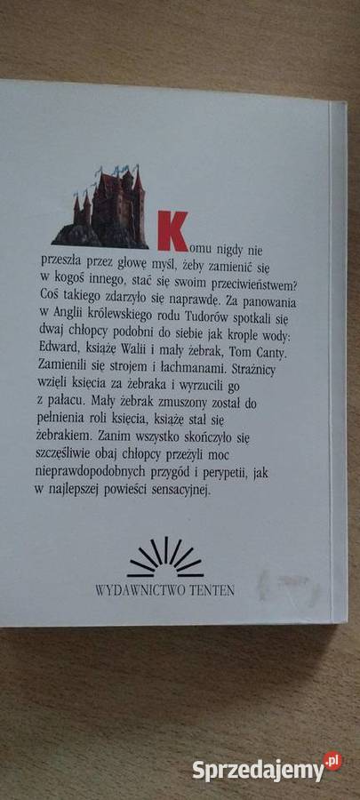 Królewiczi Żebrak Mark Twain Lublin