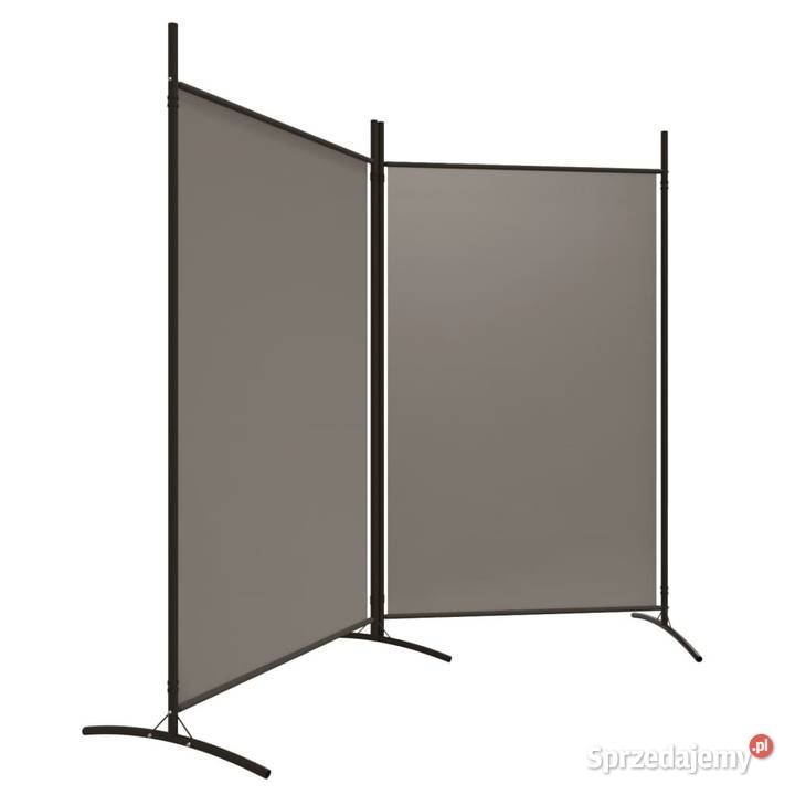 vidaXL Parawan 2panelowy antracytowy 175x180 Warszawa sprzedam