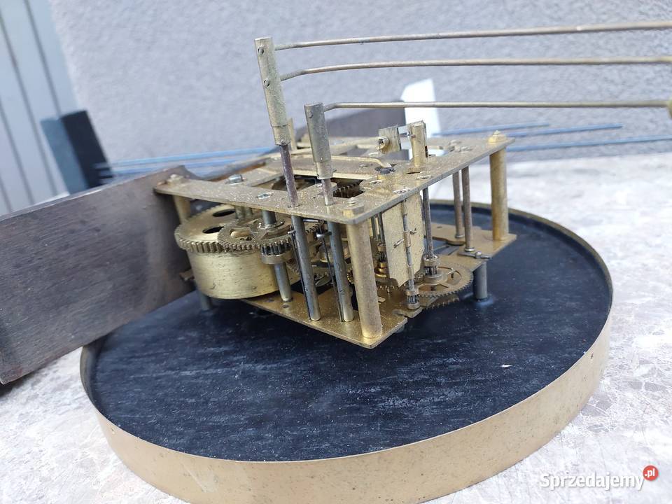 148 Zestaw mechanizm starego zegara ściennego Tczew sprzedam