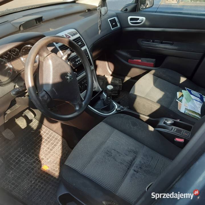 Peugeot 307 16 benzyna 07r czesci całość benzyna+LPG Biała Podlaska sprzedam