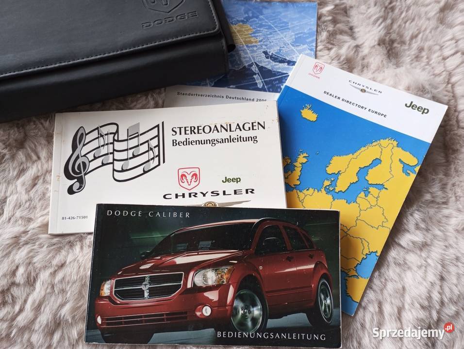 Instrukcja obsługi książka serwisowa Dodge Złotoryja