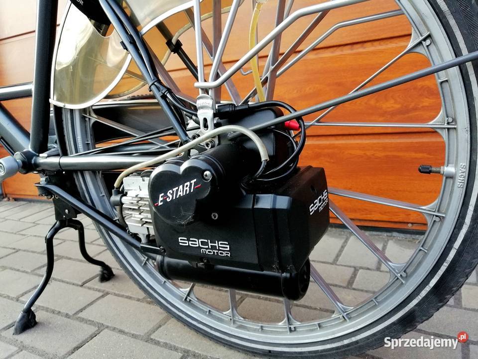 Rower spalinowy Saxonette Luxus Oryginał Miejskie Kolno