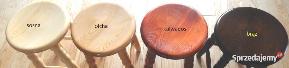 Taboret drewniany NOWY 32 ryczka kolory na 32cm Sosnowiec