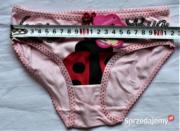 Figi majtki dziewczęce bawełna 110116 4 Warszawa