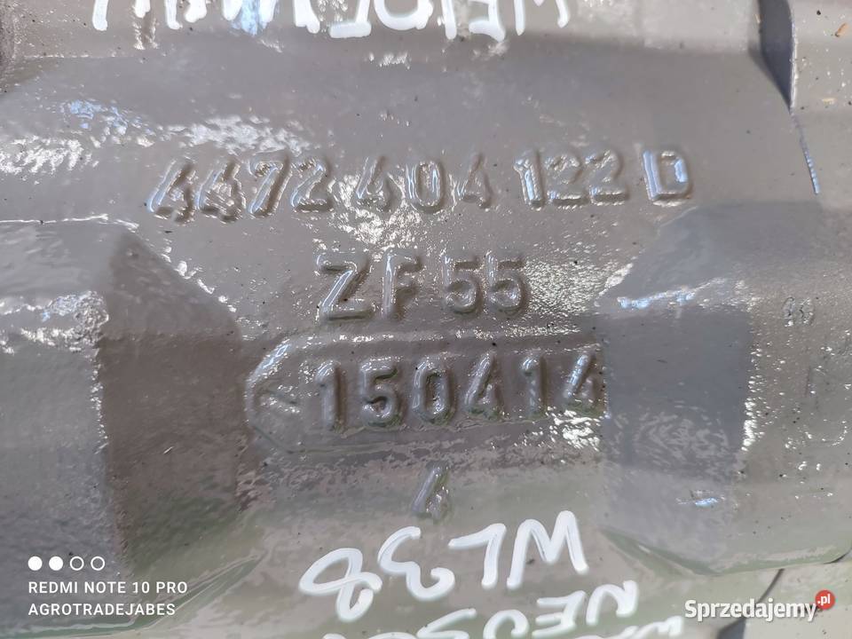 Most napędowy ZF 55 150414 Weidemann 2030 Wilkowo