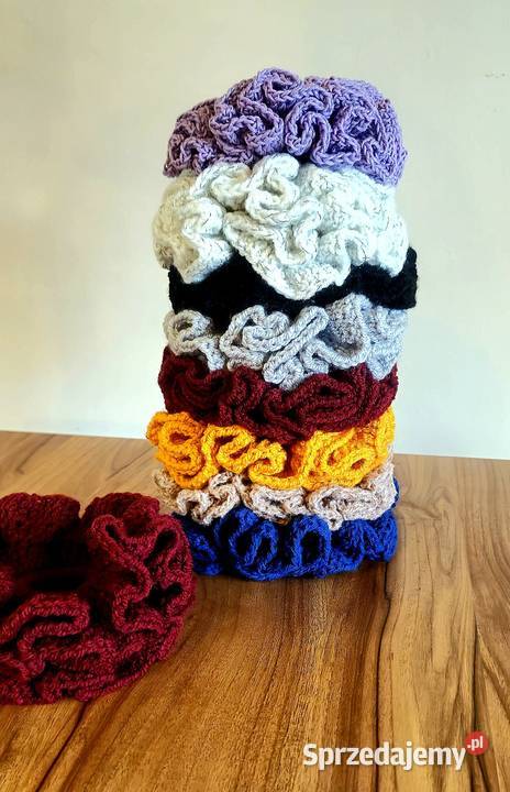 Gumki do włosów scrunchie małopolskie Szaflary