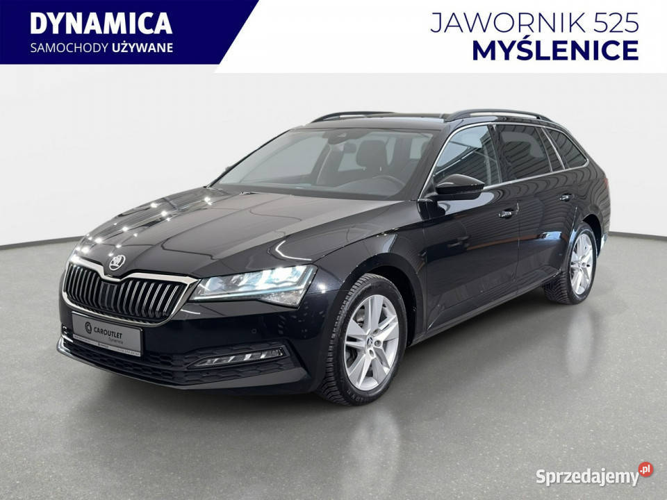 koda Superb Combi Ambition 20TDI 200 DSG 2021 r bluetooth Myślenice