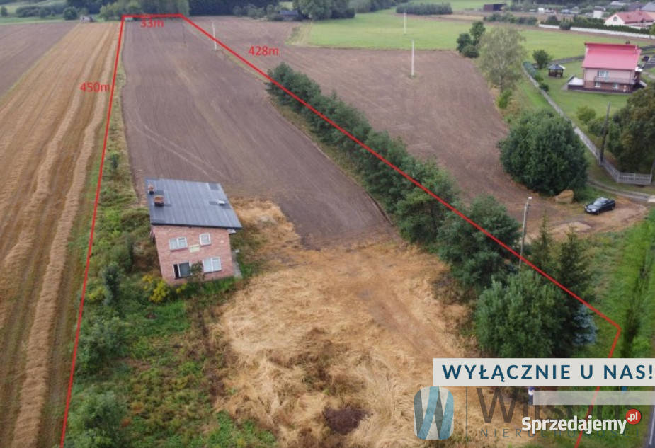 Dom wolnostojący Nowa Brzeźnica Kościuszki 100m