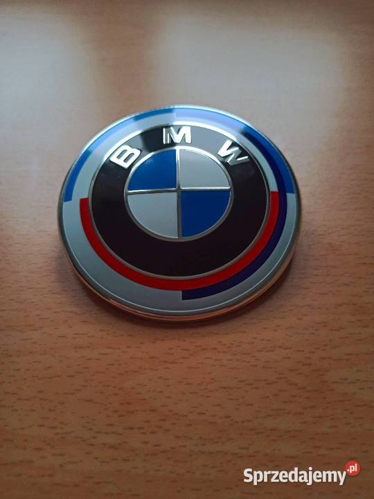 Nowy emblemat znaczek BMW 82mm 50 jahre 50th Łódź