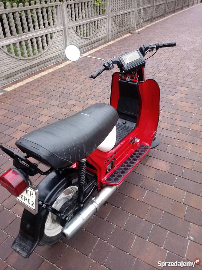 Simson sr 50 skuter uszkodzony Krotoszyn