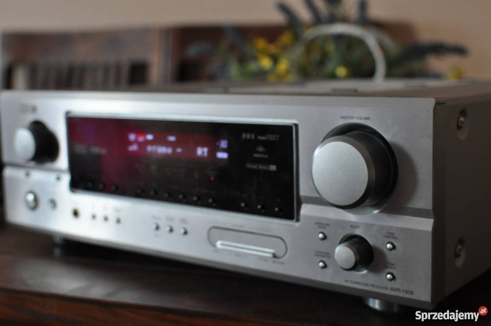 Amplituner DENON AVR1906 71 z pilotem stan Lubin