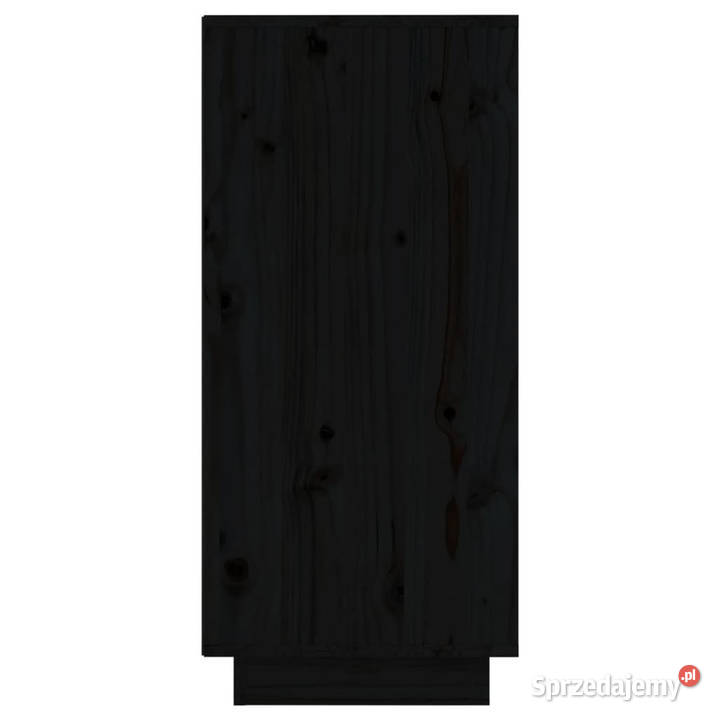 Szafki boczne 2 czarne 315x34x75 drewno sosnowe Warszawa