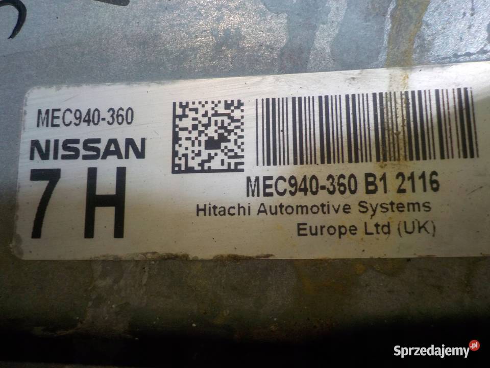 NISSAN JUKE F15 I 16 B 12r sterownik komputer Suków