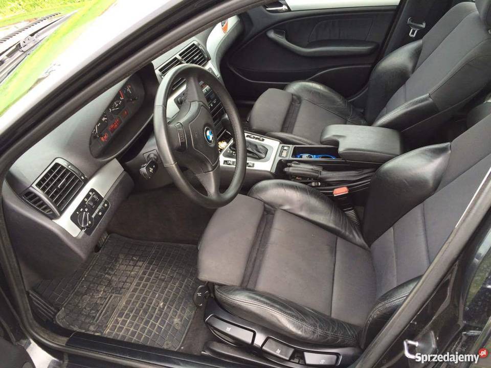 BMW e46 kombi 20d automat skórzana tapicerka Seria 3 Stęszew