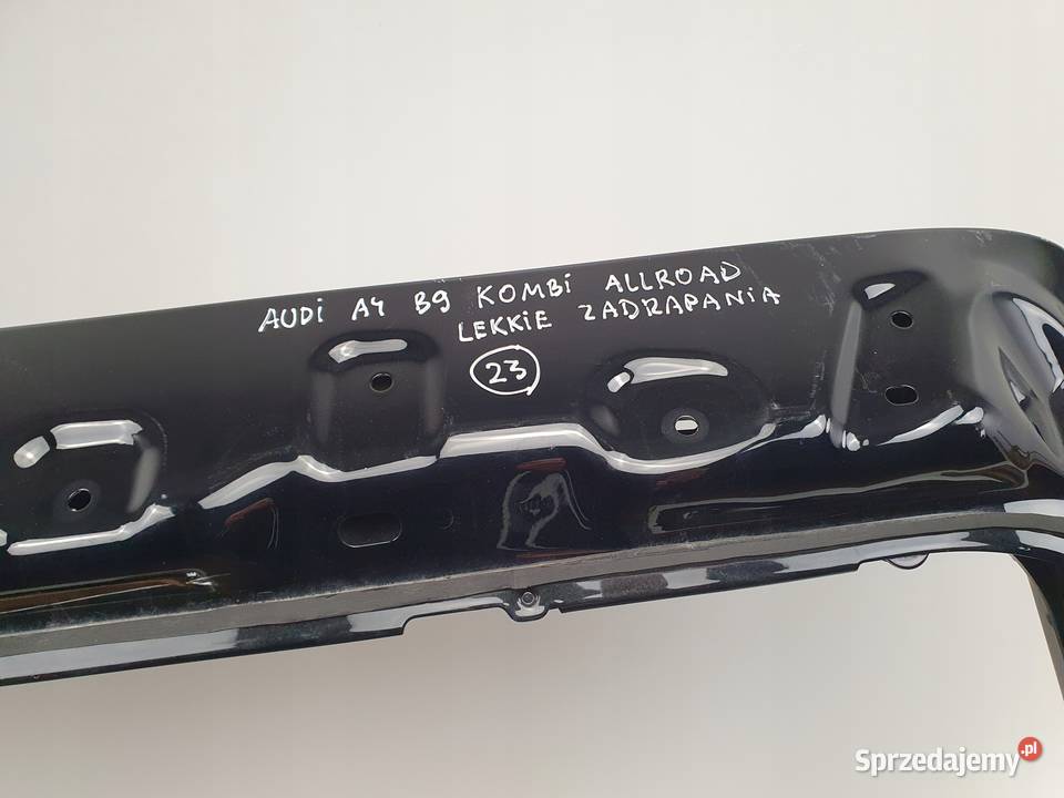 TYLNA KLAPA Audi A4 B9 KOMBI 20152024 tylnia tył lubelskie Chełm sprzedam