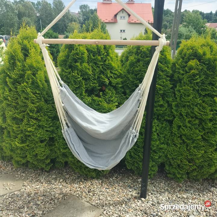 Hamak ogrodowy tarasowy szary Pozostałe Rzeszów