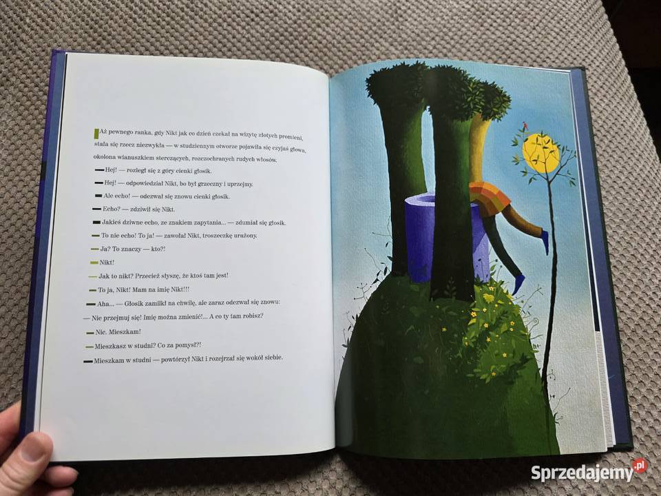 Małgorzata Strzałkowska Zielony i Nikt Książki dla dzieci Kraków