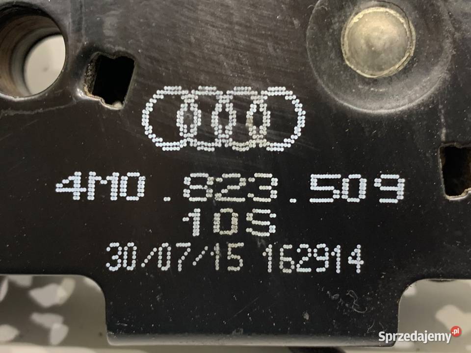 ZAMEK MASKI PRAWY AUDI Q7 4M SUV osobowe Zamki, wkładki i kluczyki