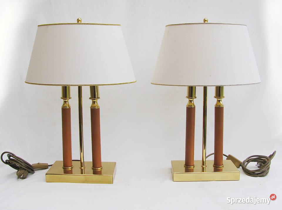 2 Lampki nocne mosiądz II Szczecinek