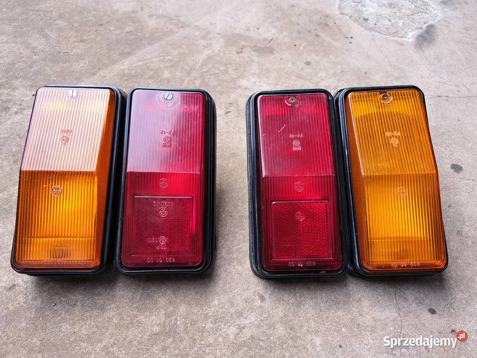 Oświetlenie przód tył Fiat 125p wielkopolskie Leszno