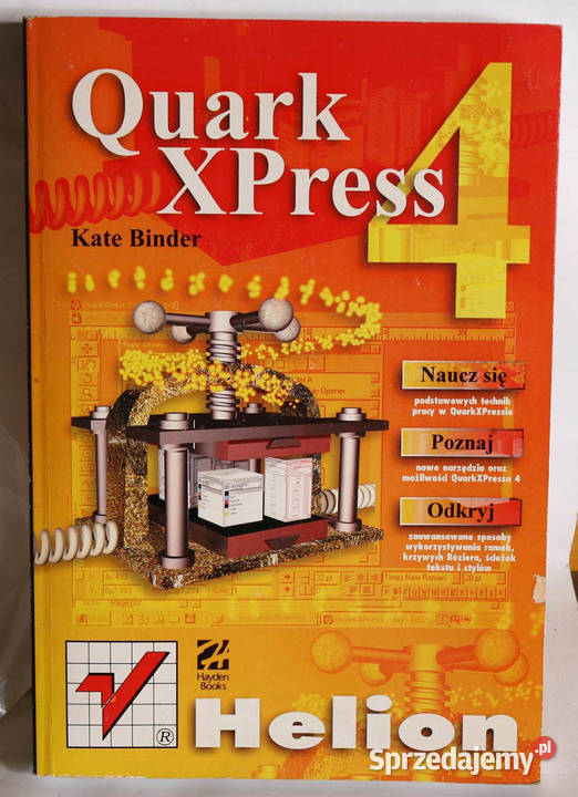 Quark Xpress 4 przykłady HELION informatyka, internet