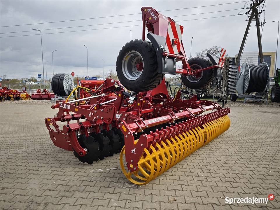 Brona talerzowa 4m hydraulicznie składana Kwidzyn