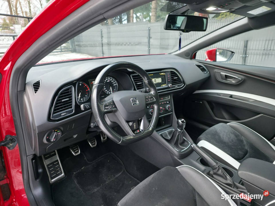 Seat Leon 20 Benzyna Serwisowany Gwarancja Cupra elektryczne lusterka Piekoszów