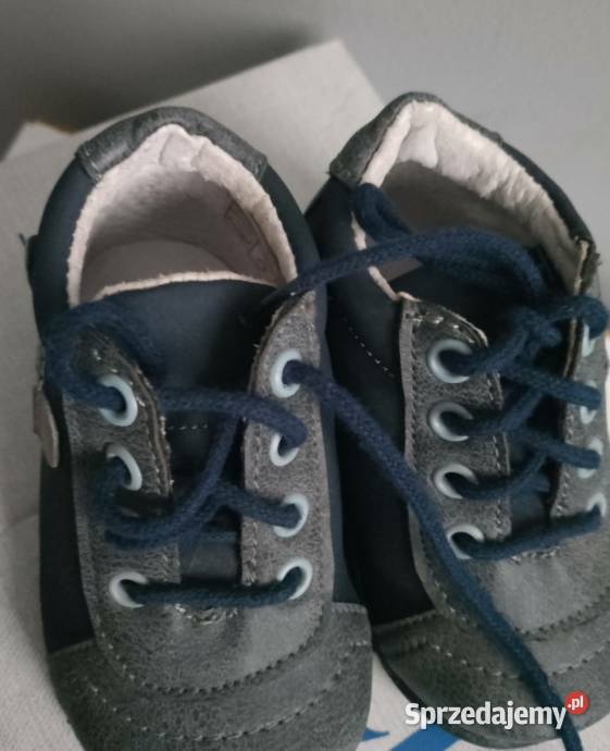 Buty granatowe rozmiar 18 77 Trzewiki i półbuty