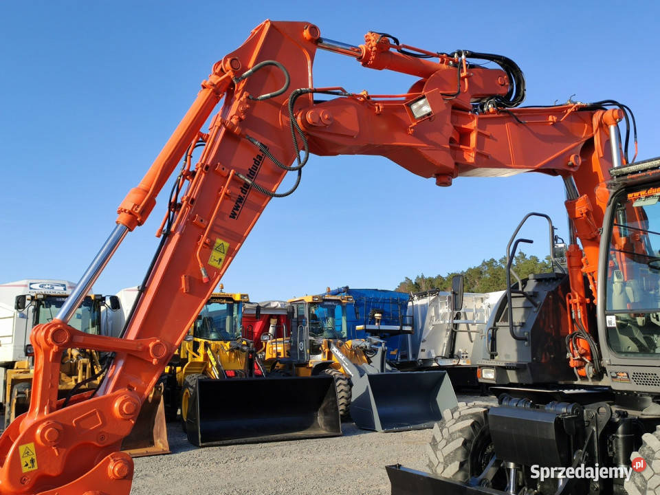 kołowa Hitachi ZX140 Koparka Kołowa Bez Luzów i świętokrzyskie Widełki