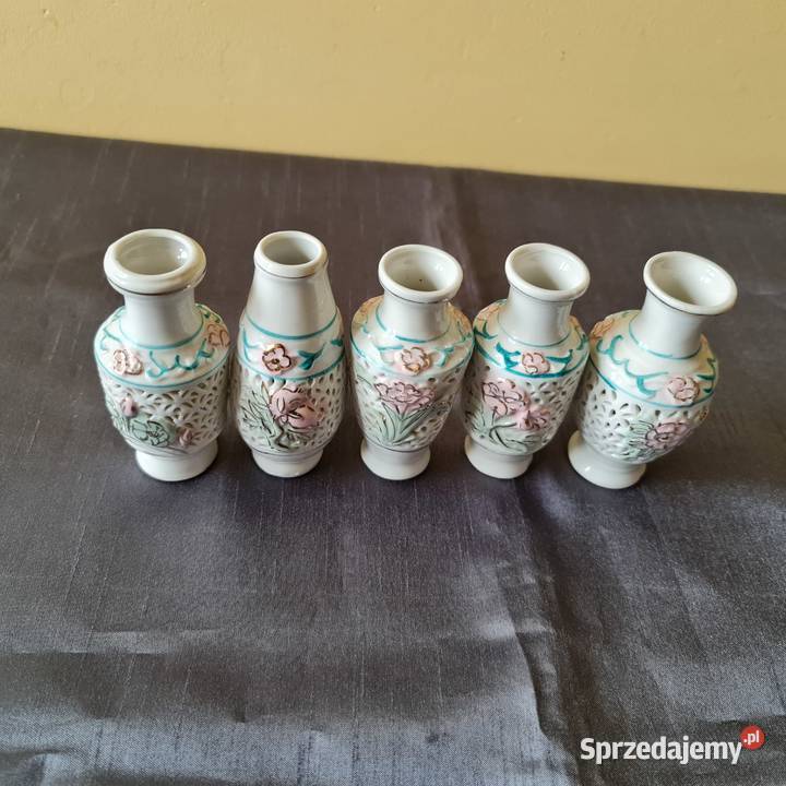 Małe wazoniki porcelanowe Warszawa