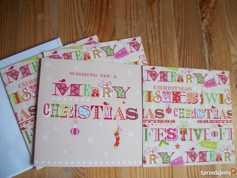 ANGIELSKIE KARTKI NA BOŻE NARODZENIE